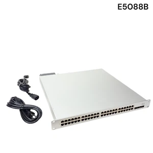 Cisco Meraki MS350-48FP 48-Port Gigabit Ethernet 4 SFP Switch W/SinglePSU E5088B - Zdjęcie 1 z 19