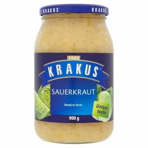 Krakus Sauerkraut 900g (Pack of 4) - Photo 1 sur 1