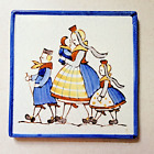 Vintage Waechtersbach Wall Hanging Tile Trivet Mother and Children