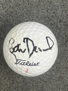 Beth Daniel LPGA  Autographed Signed Golf Ball Guaranteed to Pass - Picture 1 of 1