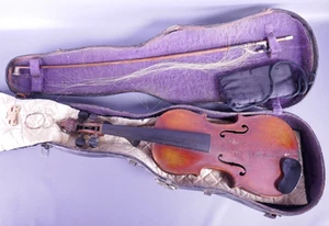 # Antiguo violín alemán Antonius Amati Cremonenis Cremona con estuche - Imagen 1 de 24