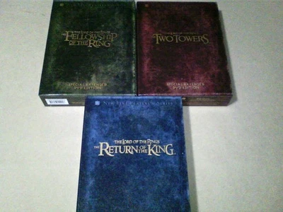 The Hobbit / The Lord of the Rings Complete Extend DVD Six 6 Movie Set - Image 1 of 2
