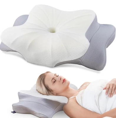 Cervical Pillow for Neck and Shoulder,Contour Memory Foam Pillow,Ergonomic Ne... - Image 1 of 4
