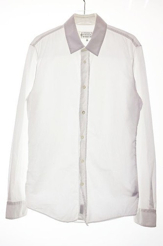 Camicia manica lunga Maison Margiela taglia 44 S50DL0241 2014 abito camicia bianca marca