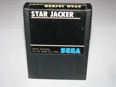 Star Jacker (Black Label Cart) Sega SG-1000 SC-3000 SMS Japan import US Seller - Image 1 of 4