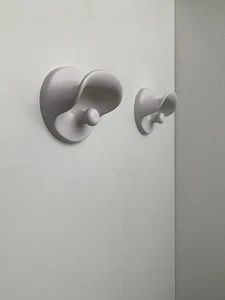 X2 Due Ganci Appendiabiti Kartell 4702 Design Olaf Von Bohr Vintage Anni 70 - Foto 1 di 21