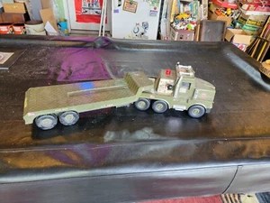 Vintage Hasbro GI Joe 2001 Battery Operated Semi Truck & Trailer - Picture 1 of 11