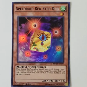 Speedroid Red-Eyed Dice - HSRD-EN008 - LP - Super Rare - 1st ed - Yugioh - Picture 1 of 2