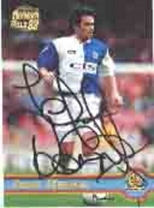 Jeff Kenna - Blackburn - Signed Trading Card - COA - (3665)