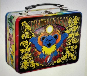 Grateful Dead Tin Tote by Vandor Lunch Box very rare! - Picture 1 of 1