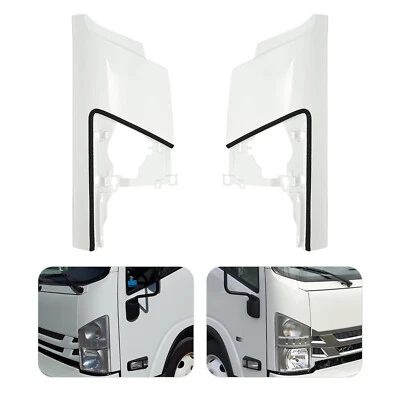 1 Pair For ISUZU NPR NPR-HD NQR NRR 2008-2020 Front Side Panels Driver+Passenger Foto 1 de 4
