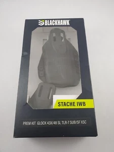 BLACKHAWK Stache IWB LB TLR-7 Sub Glock 43x 48 SF XSC Premium Kit Mag Carrier - Picture 1 of 2