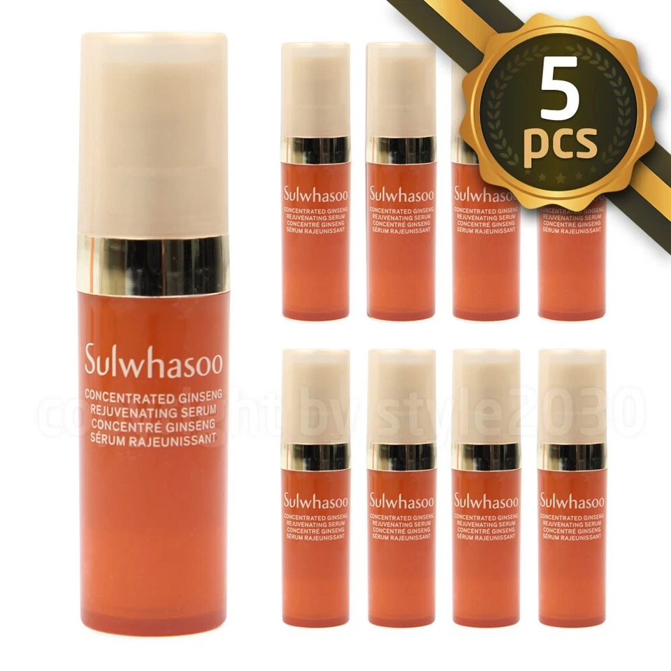 Sulwhasoo Concentrated Ginseng Rejuvenating Serum 5ml x 5pcs (25ml) Anti-Aging