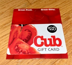 Vintage CUB FOODS Gift Card (NO VALUE) Collectible #4 - Picture 1 of 4