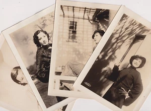 JAPON Japan -4 Actrices du cinéma japonais des années 30- Vintage prints c.1934 - Bild 1 von 2