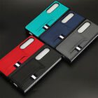 Housse de téléphone portefeuille de cartes à rabat en cuir de luxe pour Samsung Galaxy Z pliable 4
