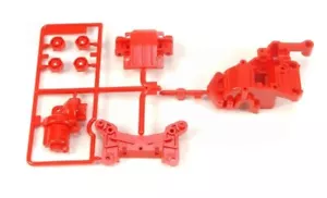 Juego de repuestos Tamiya 50541 SP541 RC 4X4 caja de engranajes frontal (rojo) para repuestos TA01/TA02 - Imagen 1 de 1