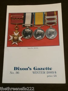 MEDAILLEN - DIXON'S GAZETTE # 36 - WINTER 2003 - Bild 1 von 1