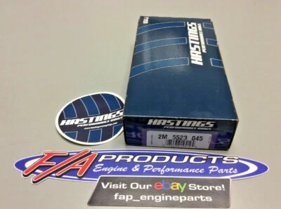 "Juego de anillos de pistón Hastings 2M5523045 4,00 + 0,045"" diámetro plasma moly rendimiento" Foto 1 de 3