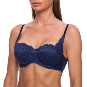 Push Up Balconette Sexy Spitze Lift Up Gepolsterter BH für Große Brüste Übergröße Damen - Bild 1 von 23
