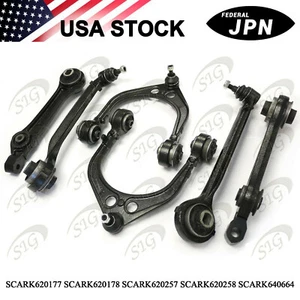 6PC Front Suspension Upper Lower Control Arm Kit for 2005-2011 Chrysler 300 RWD - Picture 1 of 7