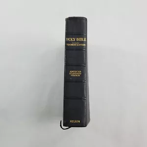 Holy Bible Teachers' Edition American Standard Version Nelson 1929 Leather - Bild 1 von 10