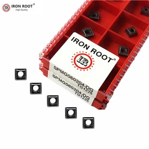 50P SPMG060204-DG TG1225 CNC Lathe Tool Indexable U Drill Carbide Insert For SP - Picture 1 of 6