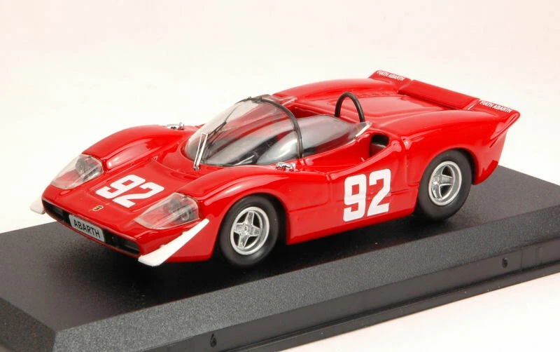 Abarth 2000s #92 Winner European Cup Mountain 1969 A.Merzario 1:43 Model Foto 1 de 1