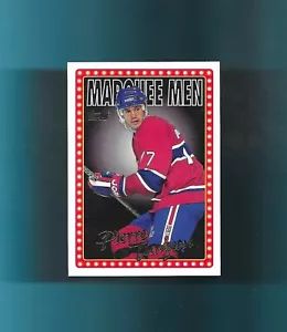 1995-96 Topps MARQUEE MEN # 21 PIERRE TURGEON MONTREAL CANADIENS SHARP! - Bild 1 von 2
