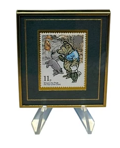 Hanford Heirlooms 1989 - Winnie The Pooh 11p sello enmarcado con soporte #632 de 5.000 - Imagen 1 de 4