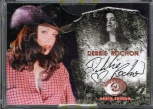 TERROR CARDS XL Death Edition, Debbie Rochon autograph card (Necroscope 2005) - Picture 1 of 2