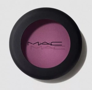 MAC Powder Kiss Matte Eye Shadow ~ P for POTENT # Deep Plum Purple ~ NIB - Picture 1 of 5