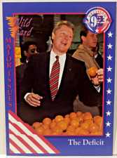 1992 Wild Card Decision '92 #79 The Deficit - Bill Clinton - President Of the US