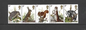 1977 - G1039-1043 Strip of 5 Wildlife U/M - Imagen 1 de 1