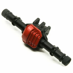 Alloggiamento asse posteriore anteriore alluminio per 1:10 RC autotrasportatore assiale AR44 SCX10 II 90046 90047 - Foto 1 di 6