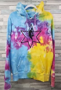 New Era All Star Series Hoodie Size Medium Tie Dye Shooting Stars - Picture 1 of 10