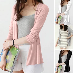 ZANZEA Women Cardigan Kimono Shawl Beach Cover Up Tops Bohemia Blouse Coat Shirt