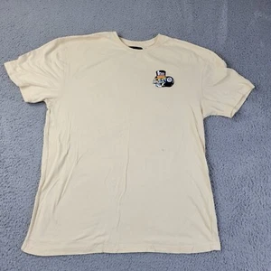Reason Shirt Mens XL Light Beige Cotton Short Sleeve Skill Heart - Picture 1 of 11