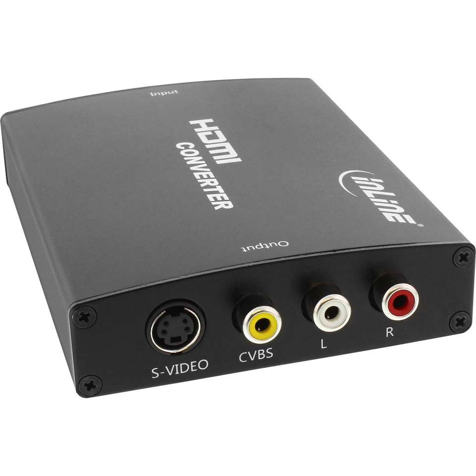 InLine Convertitore HDMI a S-Video e Video Composite con Audio RCA (L/R) - Immagine 1 di 1