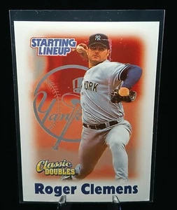 1999 Starting Lineup Cards Roger Clemens New York Yankees #22 Classic Doubles - Picture 1 of 2