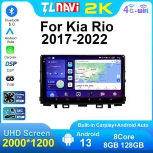 Android Auto Car Radio Stereo for Kia RIO Stonic 2017 2018 2019 2020 2021 2022 - Picture 1 of 48