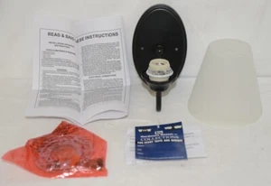 Hardware House 209977 Single Light Fixture Shade Hardware - Picture 1 of 8