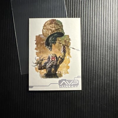 Alien vs Predator Movie Cards Inkworks 2004 #82 Art:  The Hunter's Prize - Image 1 of 2