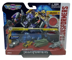 Micro Machines Transformers Series 1 #01 Translucent Bumblebee Chase - Bild 1 von 10