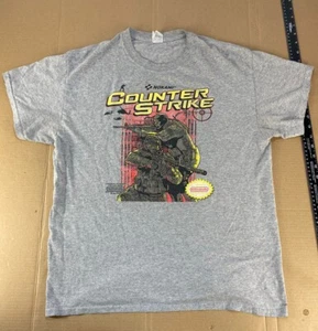 Vintage Distressed Thin Nokami Nintendo Counter Strike T Shirt 90s Grunge Surf - Picture 1 of 6
