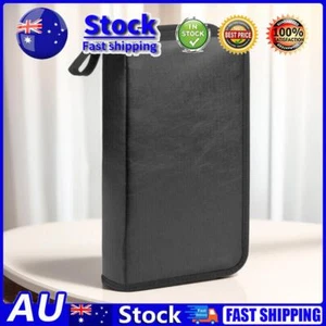 Portable Zipper DVD CD Holder Dustproof Double-side CD DVD Storage Sleeve Case - Picture 1 of 12