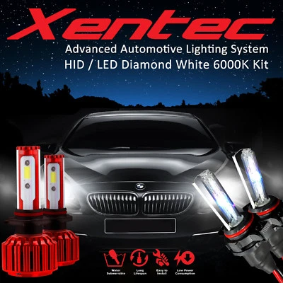 Xentec Xenon Light HID LED Headlight Kit H11 9003 H10 9005 886 9008 9012 881  - Image 1 of 4