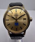 OMEGA  BASEBALL JEFF JAMES 1975 Cal.1010 Date Gold Dial Automatic Men's Watch