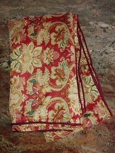 Copripiumino Ralph Lauren F/Q Jardiniere Rosellini Paisley Raso Intrecciato 88x88" - Foto 1 di 9