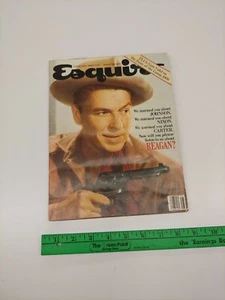 August 1980 ESQUIRE MAGAZINE - Mens Fashion/ Gay Interest - RONALD REAGAN - Imagen 1 de 4
